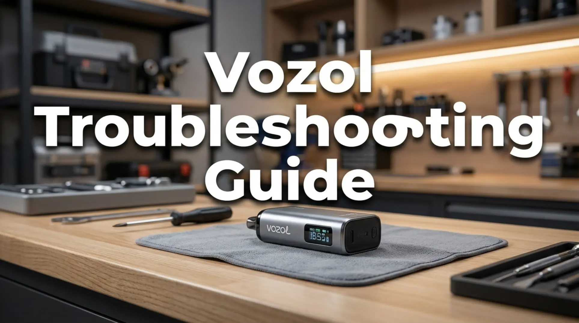 Vozol Vista 20000 Troubleshooting: Ib Phau Ntawv Qhia rau Cov Tswv Cuab