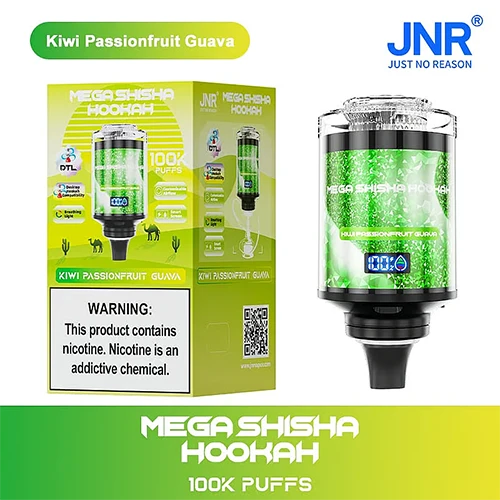 JNR Mega Shisha Hookah 100K Puffs Disposable Vape