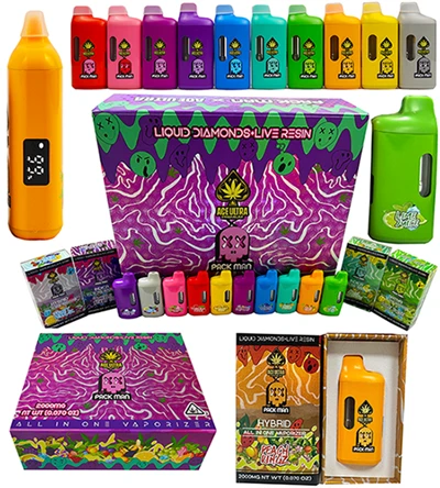 Live Resin vs. Liquid Diamonds: Phau Ntawv Qhia rau Authentic Packman Vapes