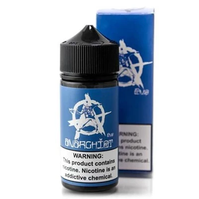 Xiav los ntawm Anarchist Luam Yeeb Luam Yeeb - Dawb nicotine e -} kua 100ml