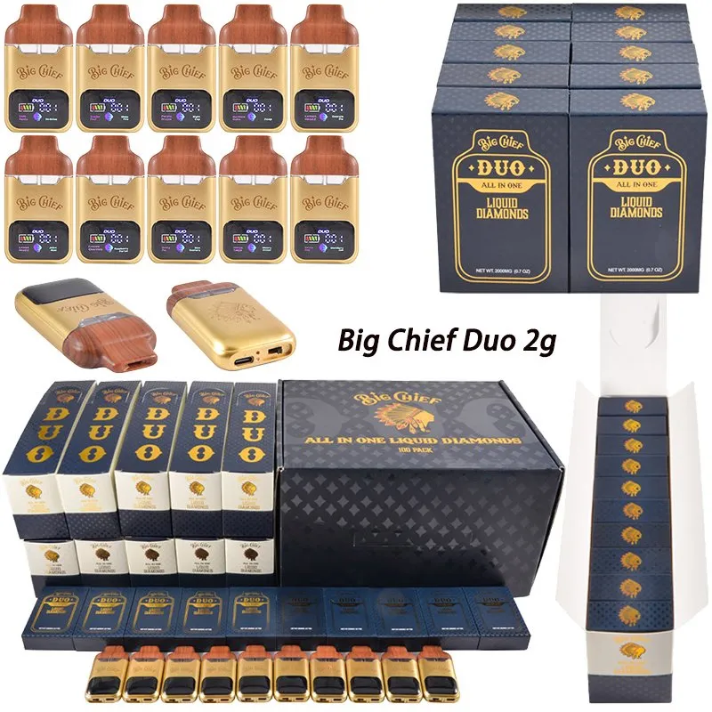 Kub Big Chief Duo 2g Dispoasables Tag Nrho Hauv Ib
