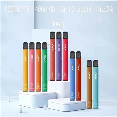 Okk Rays Electronic luam yeeb muab pov tseg vape